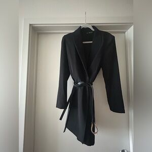 MANGO Belt Wrap Dress size 8